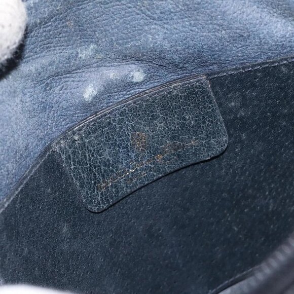 GUCCI GG Supreme Sherry Line Shoulder Bag PVC Navy Gold 68 02 047 Auth ep9524 - Picture 11 of 16